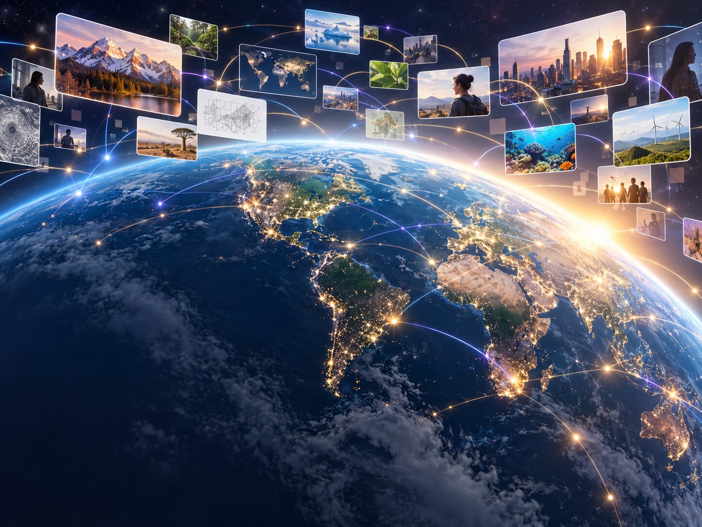 A connected world of ideas, people and possibilities